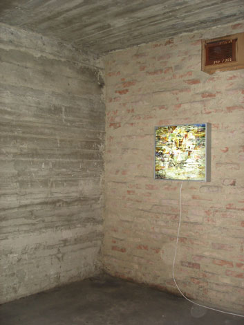 leuchtkasten im raum